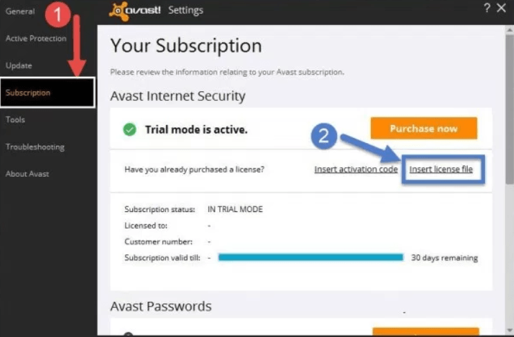 avast endpoint protection activation code